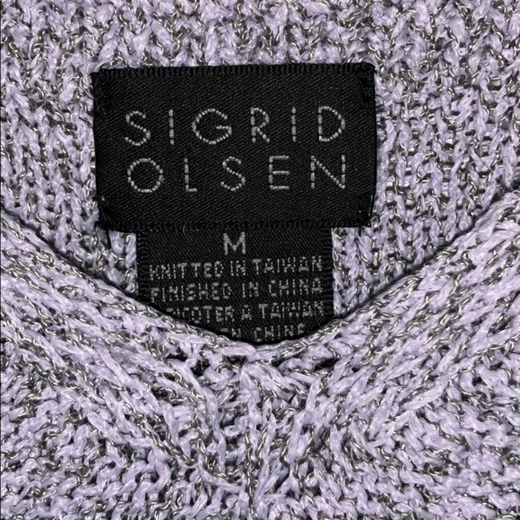 Heavy Knit Sigrid Olsen Tank Top - Picture 4 of 5